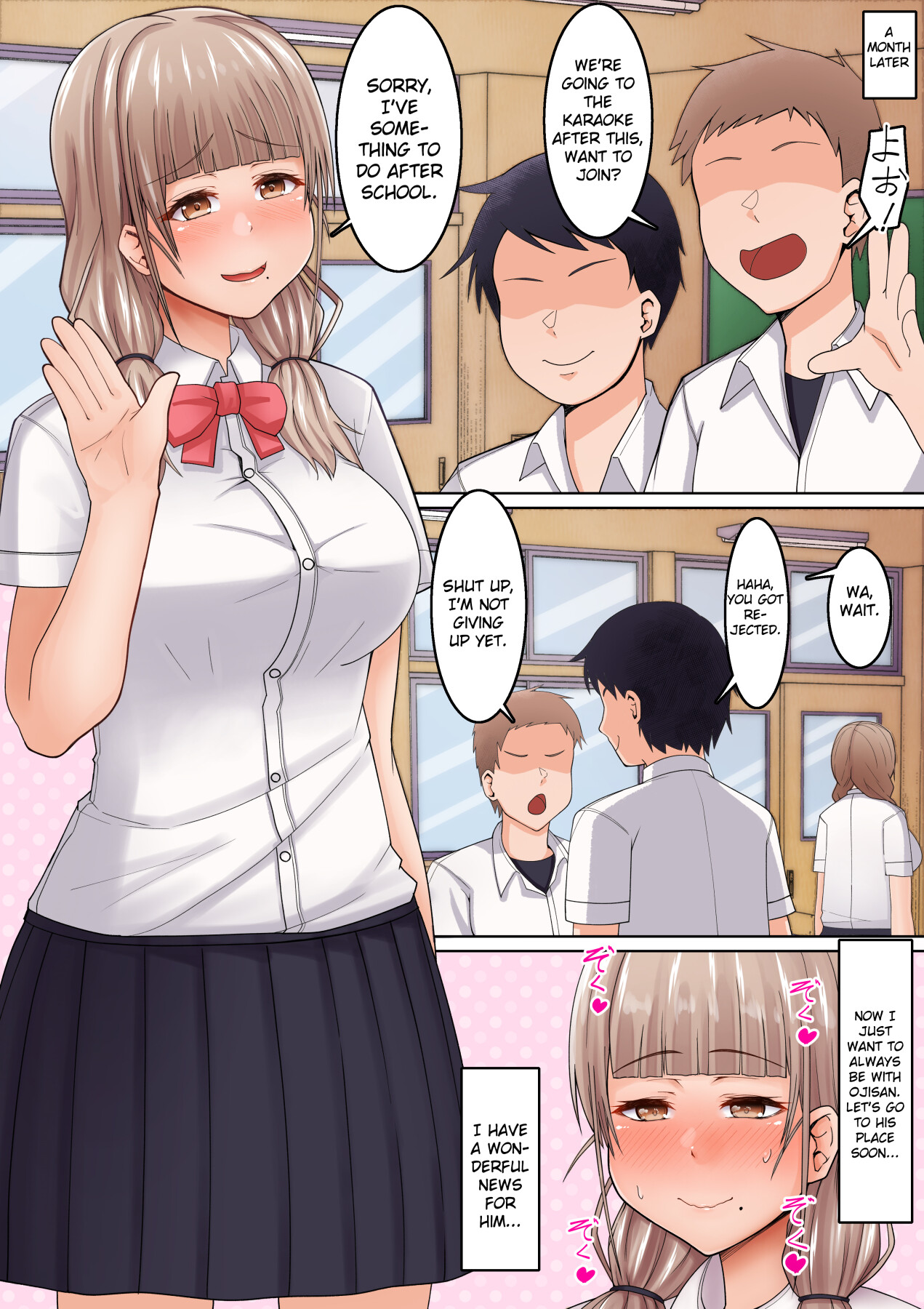 Hentai Manga Comic-I can't resist his erotic massage! ~ A socially awkward. JK who is made to cum by an Ojisan ~-Read-25